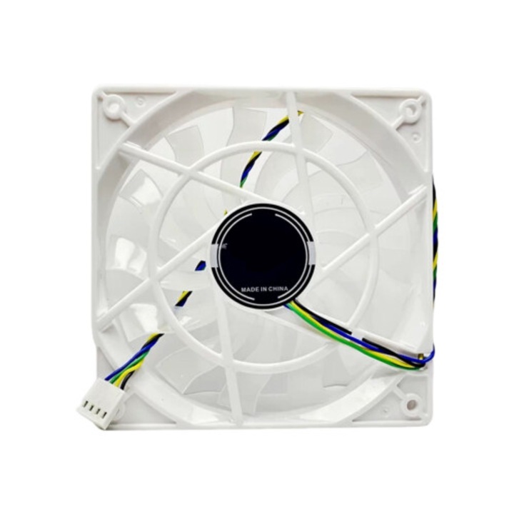 Ventilator PC 120x120x15mm alb silentios 12V compact