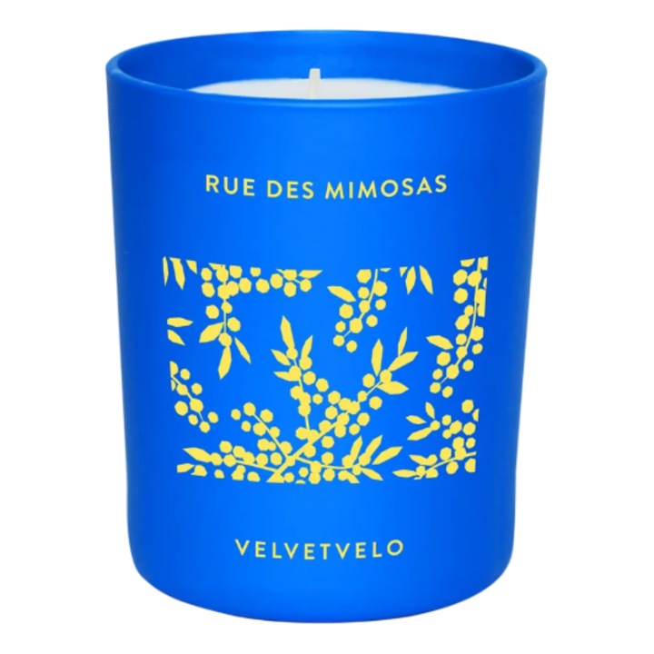 Velvetvelo, Rue Des Mimosas, Illatos gyertya, 185 g