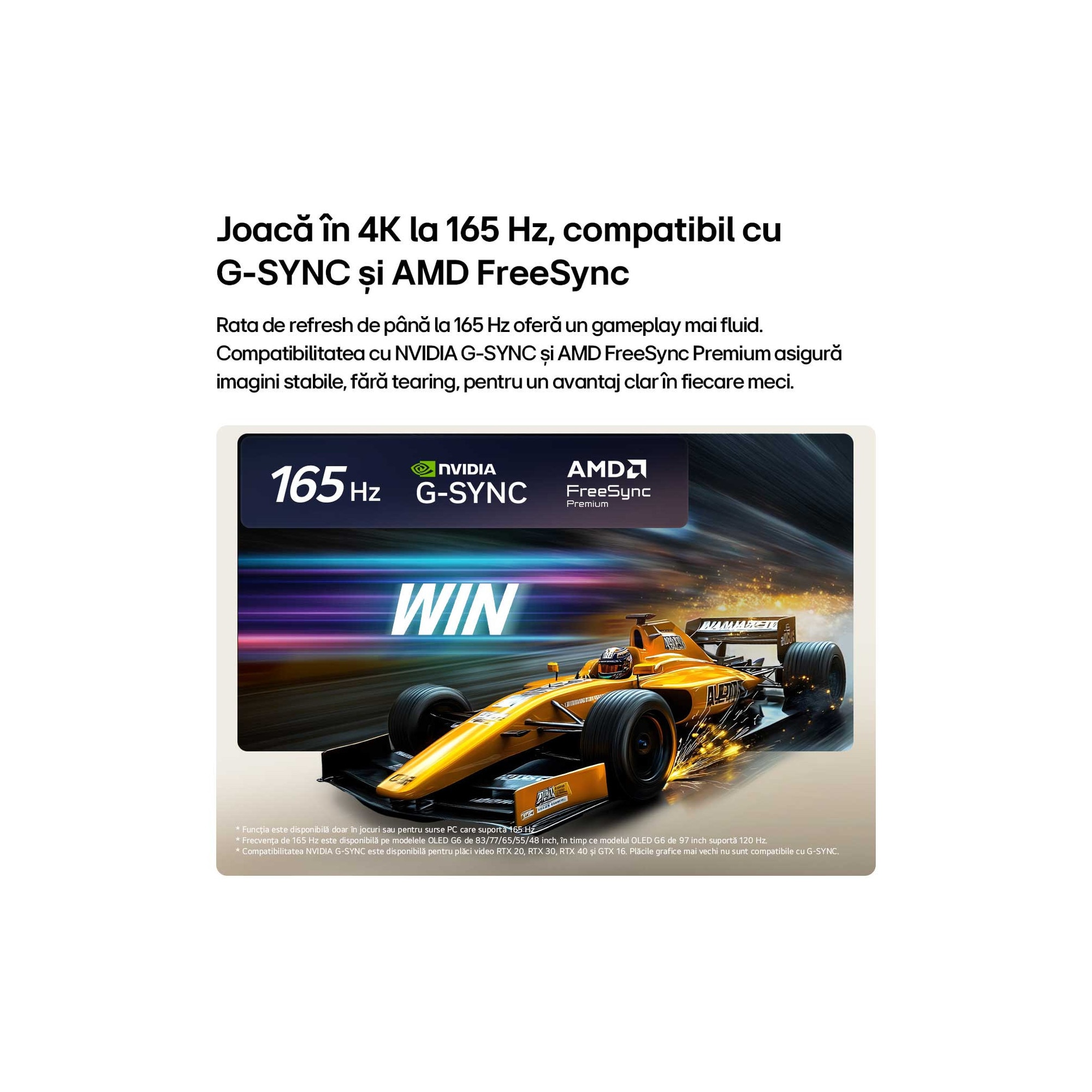Televizor LG OLED Evo 77G62LW, 195 cm, Smart, 4k Ultra HD, 165 Hz, Clasa E (Model 2026)
