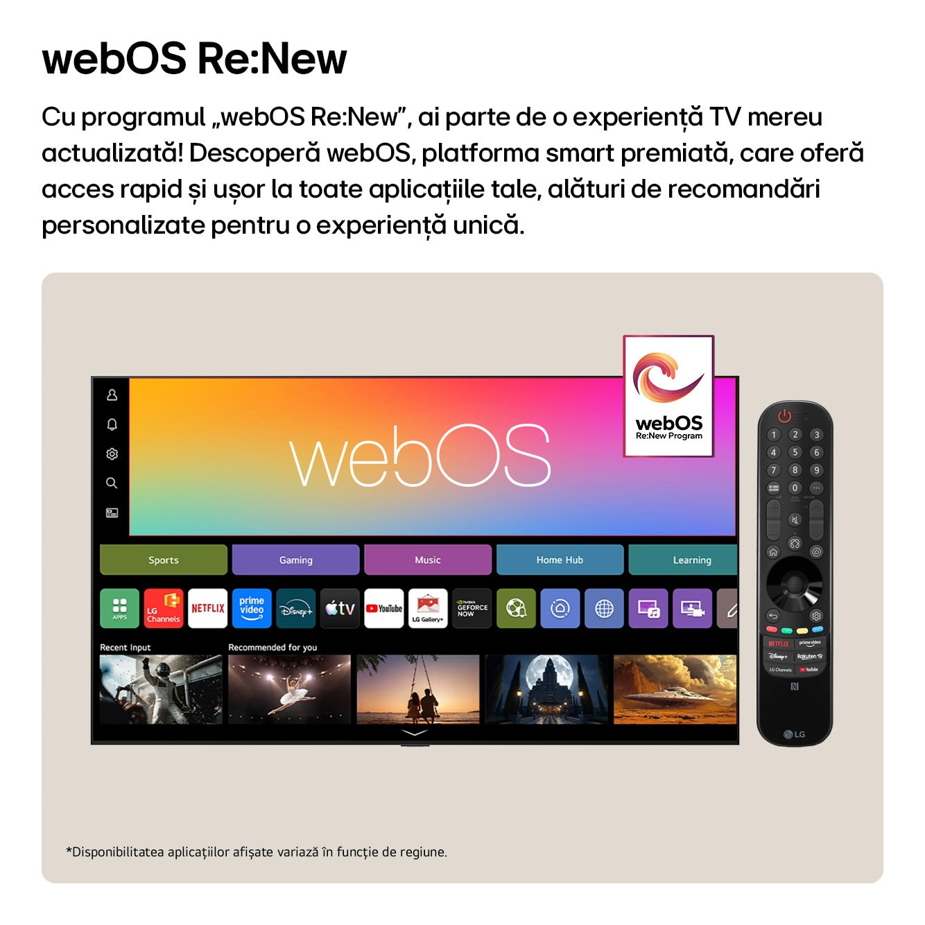 Televizor LG QNED 50QNED8EB3F, 126 cm, Smart, 4K Ultra HD, Clasa G (Model2026)