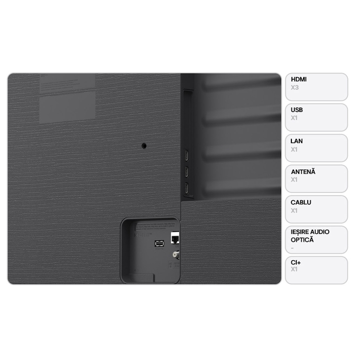 Televizor QNED Smart LG 0QNED7EB3C, ULTRA HD 4K, HDR, 126 cm