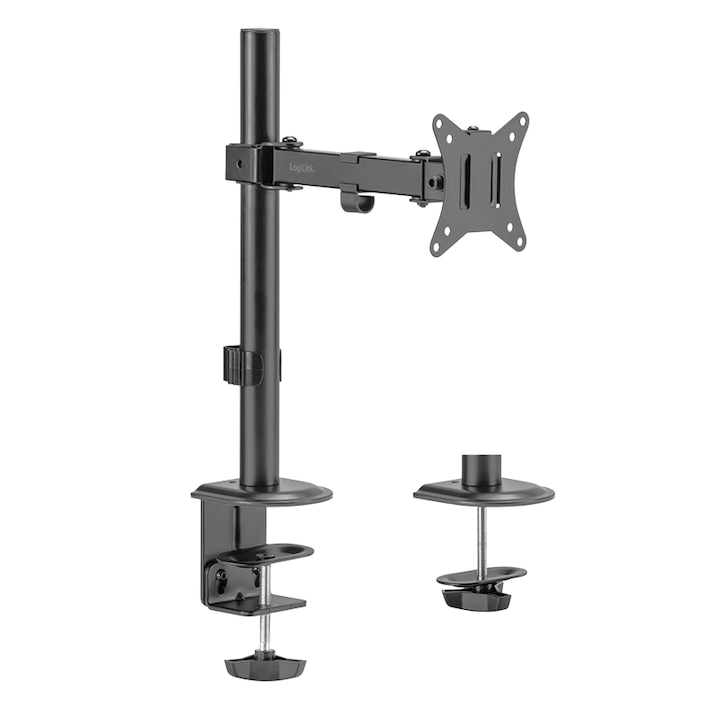 LOGILINK asztali tartó, 1 lapos TV/monitorhoz, max. 32 hüvelyk képátló, forgatható, dönthető, vízszintes, függőleges, max. 9 kg, fekete