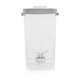 Blender Standmixer Tristar 180W 0.5L, 2 Viteze, Recipient Detasabil Transparent, Capac Umplere, Compatibil Masina Spalat, Alb Gri