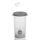 Blender Standmixer Tristar 180W 0.5L, 2 Viteze, Recipient Detasabil Transparent, Capac Umplere, Compatibil Masina Spalat, Alb Gri