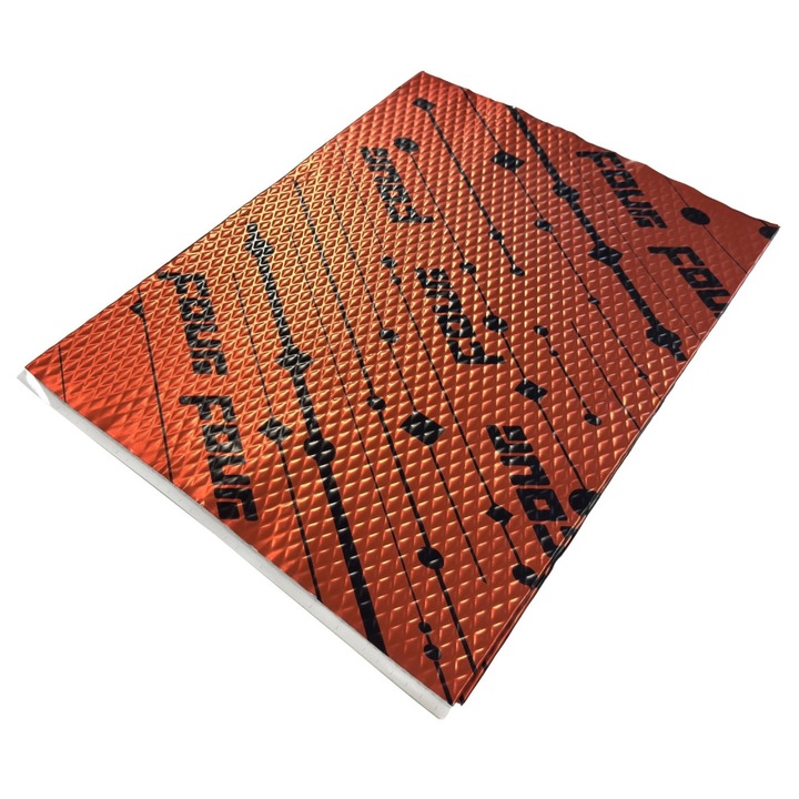Prémium autó hangszigetelő 2.5mm, Four Connect® BASEMAT S2, Alubutil, 500x370mm, Csökkenti a karosszéria rezgéseit és zaját, Erős tapadás előmelegítés nélkül, Könnyű beszerelés ajtókra, padlóra, csomagtartóra, tetőre