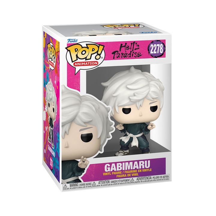 Funko POP! Gyűjtő figura - Hell's Paradise - Gabimaru #2278, Fiúk és Lányok számára