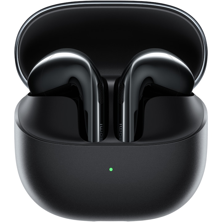 Casti In-Ear Xiaomi Buds 6, Wireless, Bluetooth 5.4, ANC Bidirectional, Autonomie 35h, Multipoint,Black