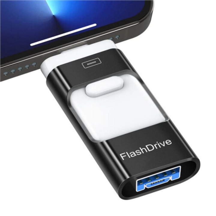 Stick USB 4 in 1, 64GB, multicolor