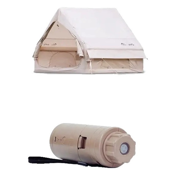 Cort camping autoumflat, rezistent la ploaie, 300x210x200cm, 6.3m