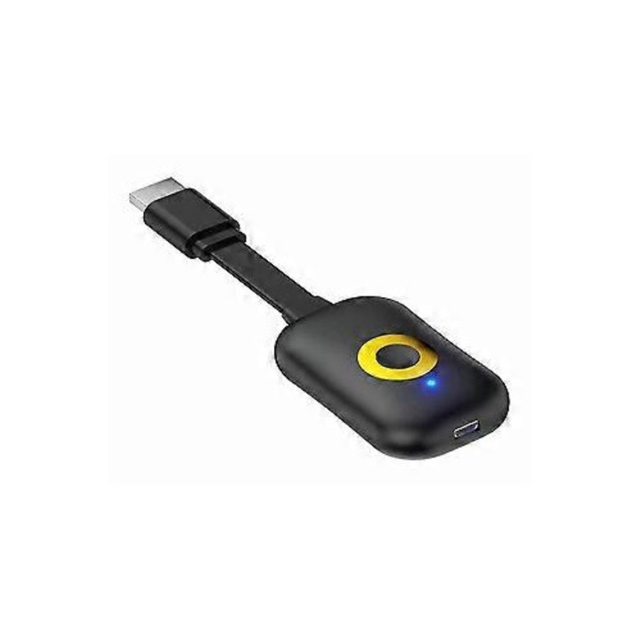 Vezeték nélküli 4K projektor, Full HD, HDMI, fekete, 10x7x3cm