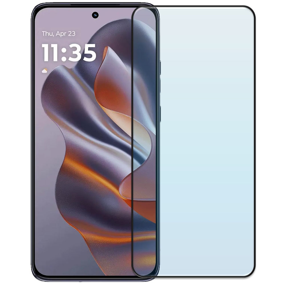 Folie din sticla securizata pentru Motorola Edge 60 Neo, HAMSTERBOX Glass Shield, Protectie completa ecran, Full face, Aplicare rapida, Case Friendly, Transparenta