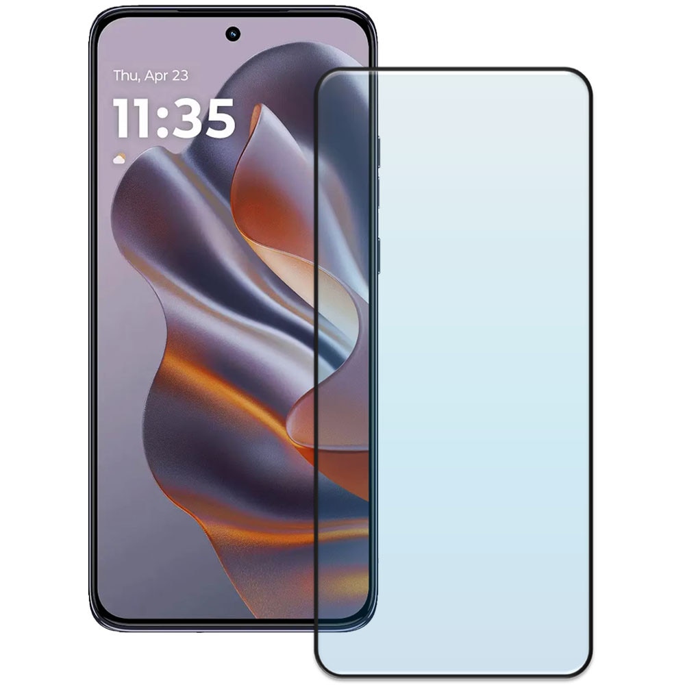 Folie din sticla securizata pentru Motorola Edge 60 Neo, HAMSTERBOX Glass Shield, Protectie completa ecran, Full face, Aplicare rapida, Case Friendly, Transparenta