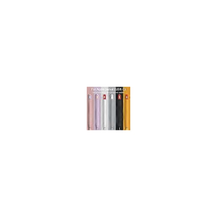 Husa si capac pentru Apple Pencil 3 USB-C, mov
