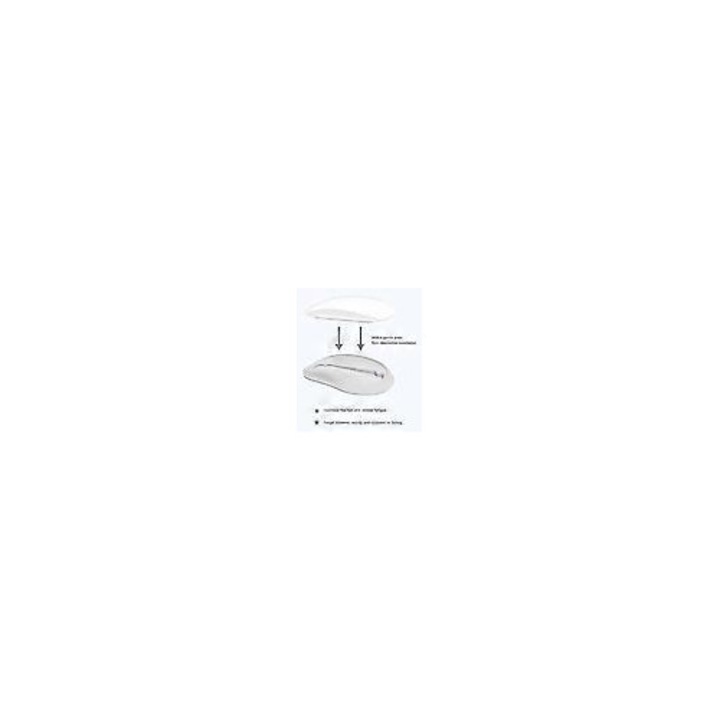 Ergonomikus fekete-fehér talp Magic Mouse-hoz 79.6x12.6x19.8mm
