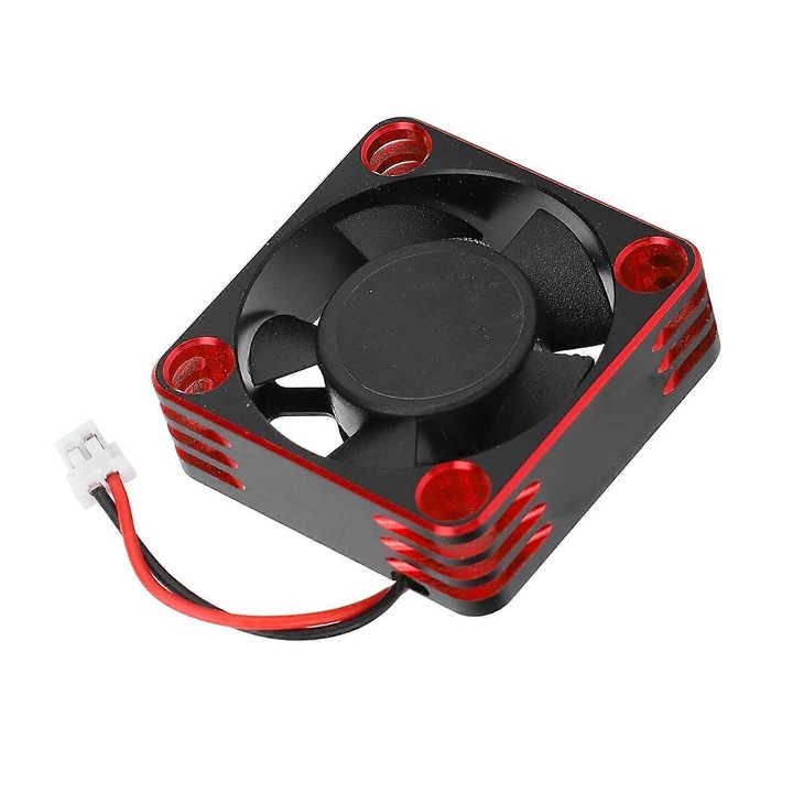 Ventilátor fém 30x10x30mm, gyors hűtés, csendes, többszínű