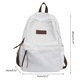 Rucsac unisex, canvas, rosu, 31x14x40cm