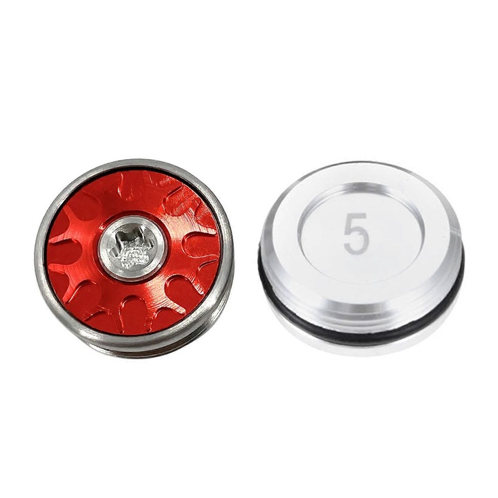 Greutati metalice golf set 2 buc rosu negru 20mm 5-35g