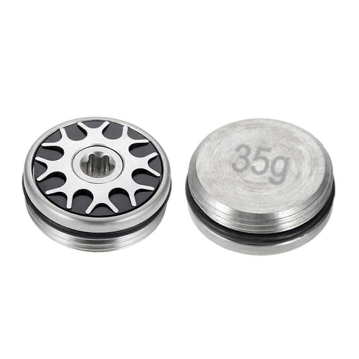 Greutati metalice pentru capete crose golf set 2 buc 20mm rosu negru 5-35g