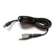 Cablu adaptor TypeC la PD pentru laptop 65W 20V 2m negru