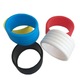 Set 10 inele siliconice prindere racheta tenis multicolor 2.5cm