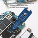 Tester inductanta portabil pentru placi PCB, albastru, compact