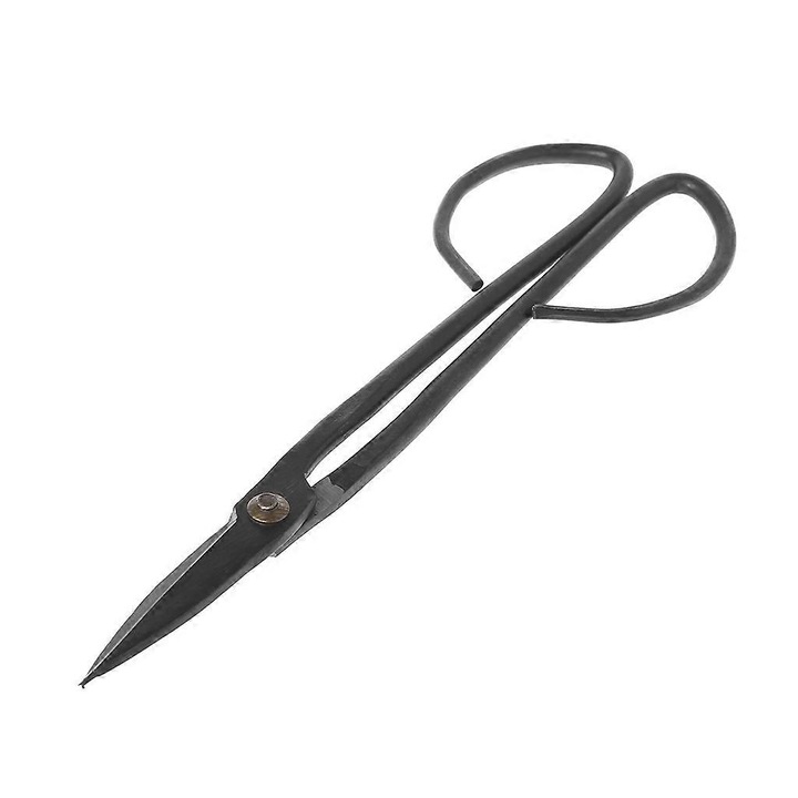 Foarfeca gradinarit 20cm otel carbon negru pentru bonsai