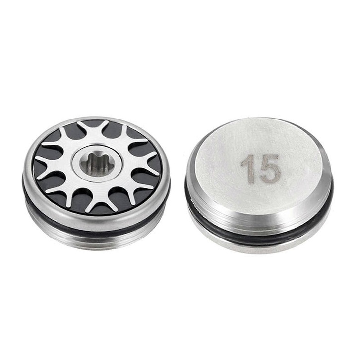 Greutati metalice pentru crose golf, set 2 buc, rosu-negru, 20mm, 5-35g