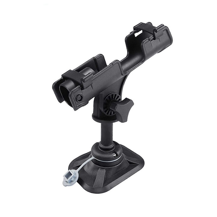 Suport lanseta rotativ ajustabil plastic 205x33mm pentru pescuit kayak mare