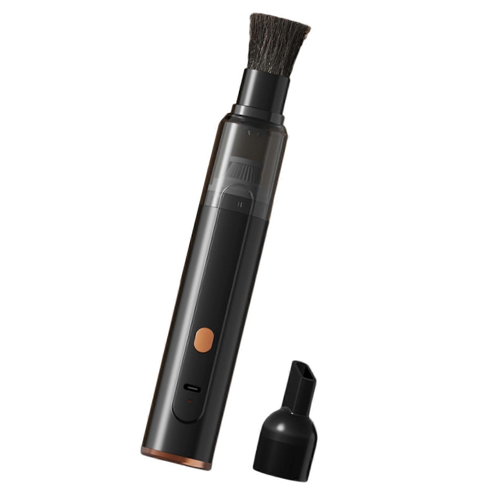 Aspirator portabil pentru cafea, compact, alb-negru, 3.6x22cm, 1500mAh