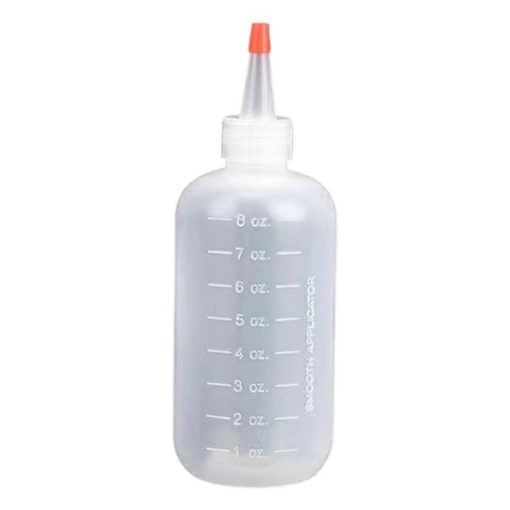Sticla aplicator plastic 120ml/180ml/240ml transparenta moale pentru lichide