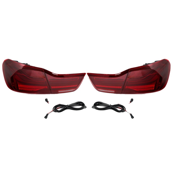 2 db piros LED hátsó lámpa készlet BMW 4-es sorozat F32 F33 F82 F83 12V 4.23kg
