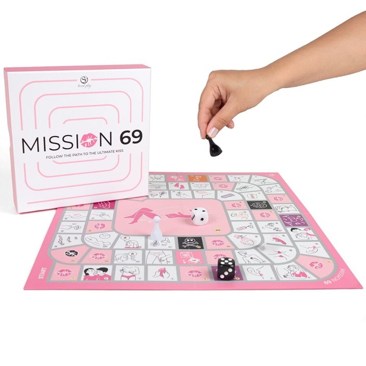 Secret Play Mission 69 Erotikus Társasjáték Pároknak