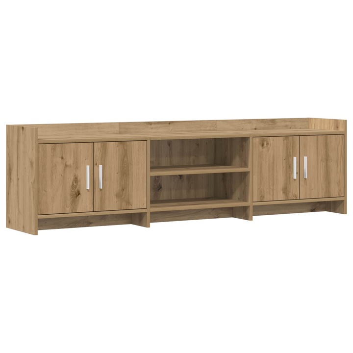 vidaXL TV szekrény 168 x 33 x 47 cm Kézműves Tölgy Szerelt Fa 8011186