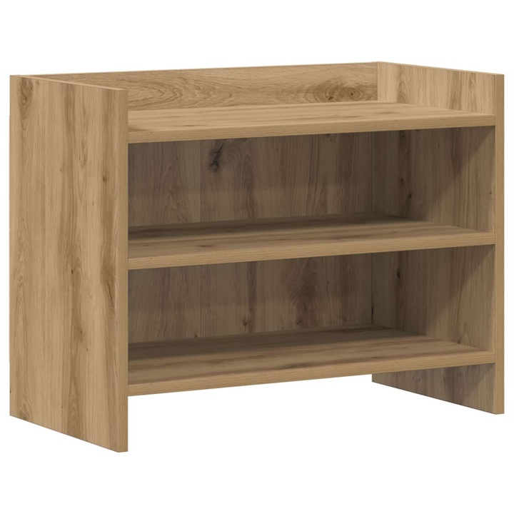 vidaXL TV szekrény 60 x 33 x 47 cm Kézműves Tölgy Szerelt Fa 8011218