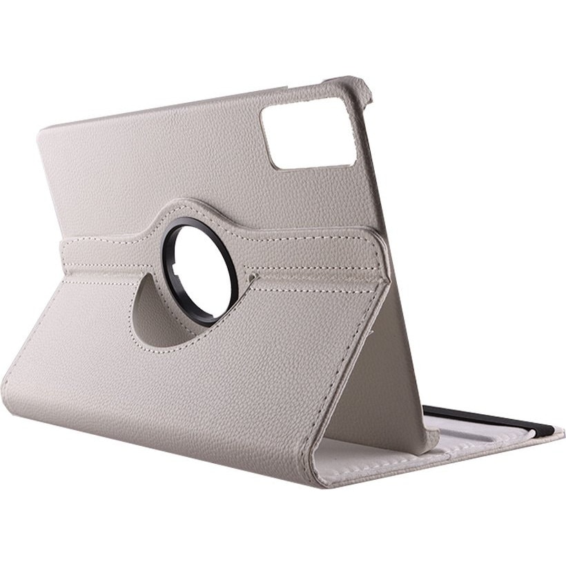 Suport carte rotativ din piele Volte-Tel pentru Xiaomi Redmi Pad SE 11", alb