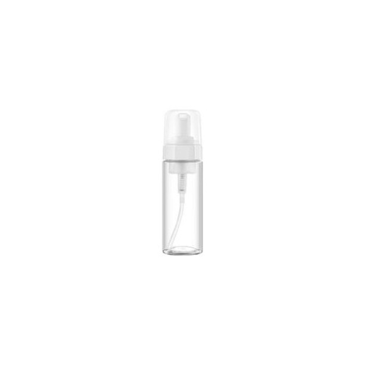 Habosító flakon 150ml átlátszó műanyag, kompakt, újrafelhasználható