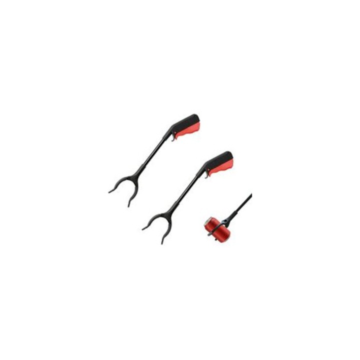 Set 2 clesti colectare gunoi, plastic rezistent, 30cm