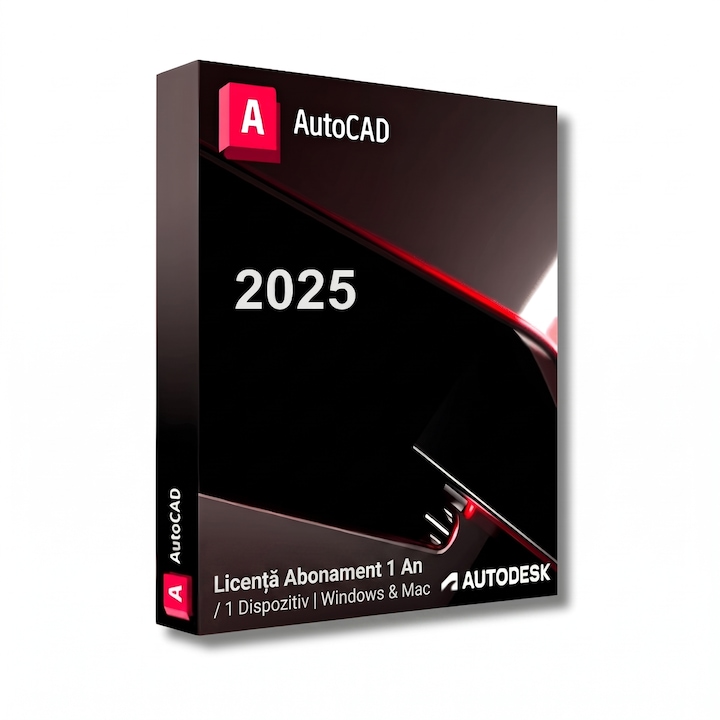 Autodesk AutoCAD 2025 – Licenta Abonament 1 An / 1 Dispozitiv, Windows & Mac