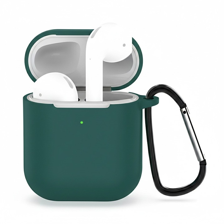Tok, Evolium, Apple Airpods 1 / 2-höz, Szilikon, Zöld