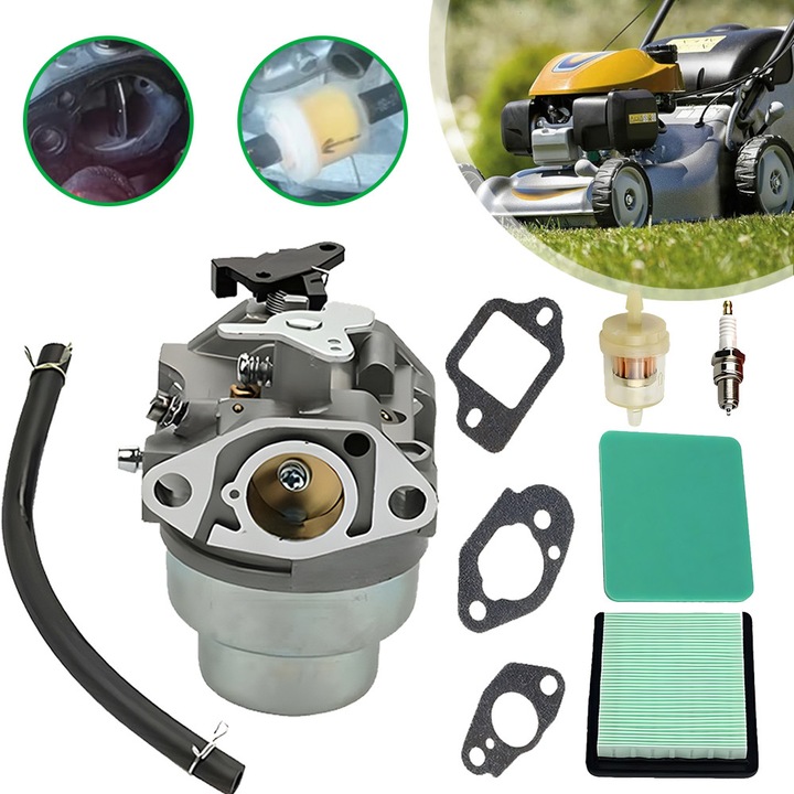 Karburátor Készlet Fűnyíróhoz, Karburátor Honda Gcv160 Gcv160a Gcv160la Gcv160le Gcv160la0 Fűnyíró Motorhoz, Helyettesíti a 16100-Z0l-023 16100-Z0l-013 16100-8201-Z013 Cikkszámot