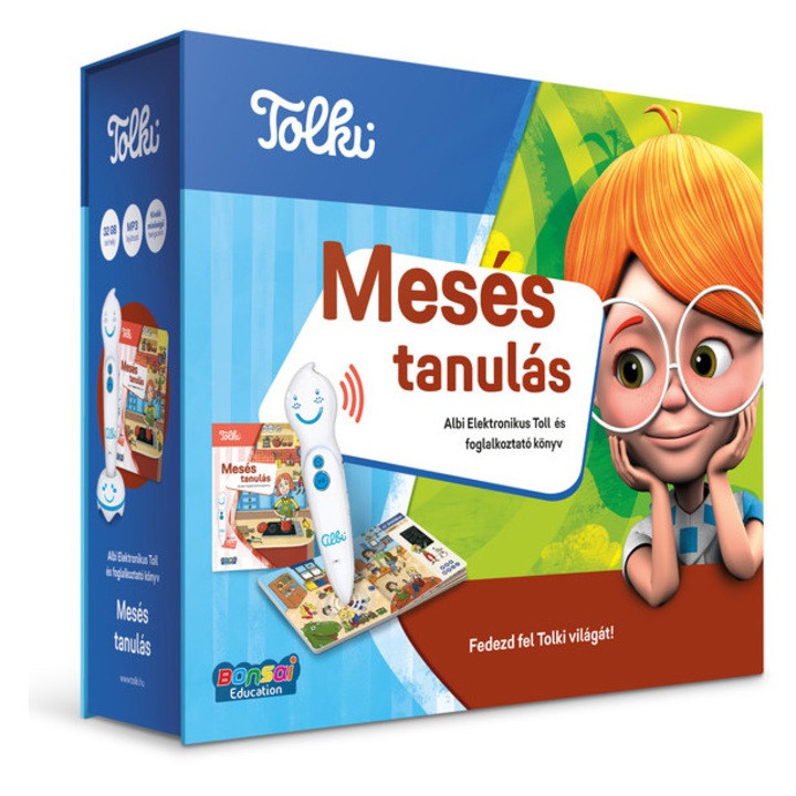 Tolki - Mesés tanulás szett (könyv +toll)
