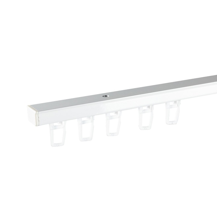 Set sina aluminiu RS alb, 1 canal, 150 cm - accesorii incluse