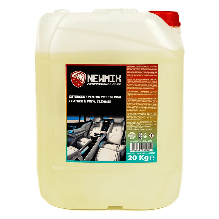 Newmix tisztítószer bőrre és vinilre, hatékony tisztítás, 500ml