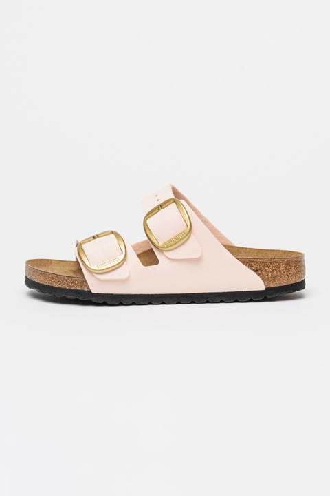 Birkenstock, Arizona csatos bőrpapucs, Rózsaszín, 37