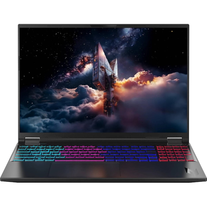 Laptop Acer Nitro 16S AI WQXGA 16 inch AMD Ryzen AI 7 350 16GB 1TB SSD RTX 5060 Windows 11 Home Obsidian Black