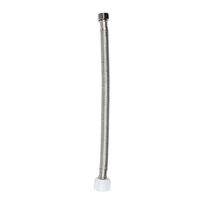 Furtun flexibil impletit din otel inoxidabil pentru toaleta 30x40cm
