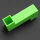 Jucarie periscop educational 7x12cm verde portocaliu