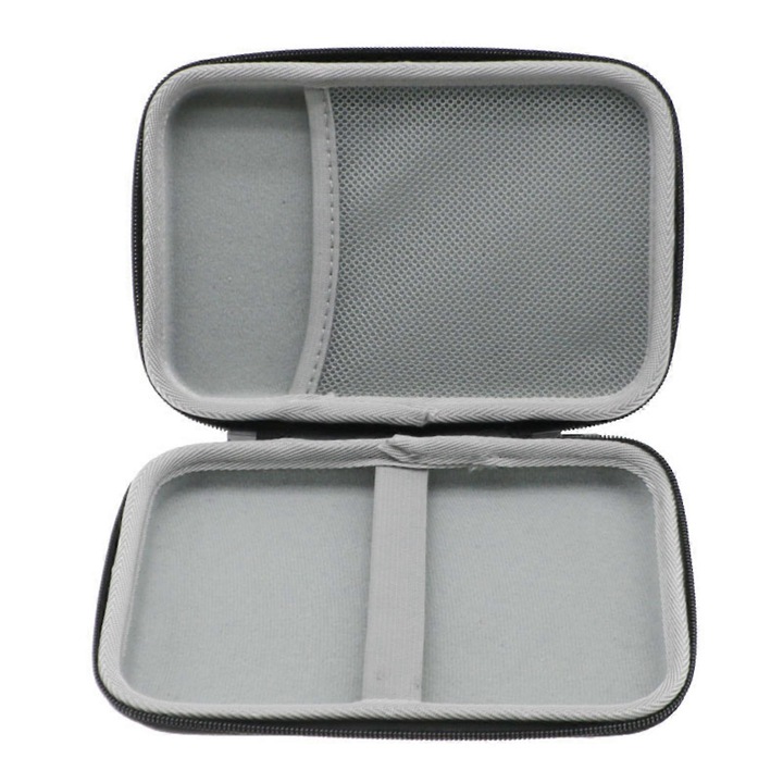 Husa protectie EVA pentru consola retro dublu ecran, negru, 18x12x3cm