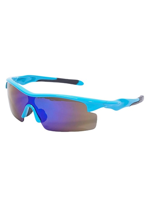 Ochelari sport copii polarizati, rosu-albastru-negru-alb, 13.5x4.1cm, set