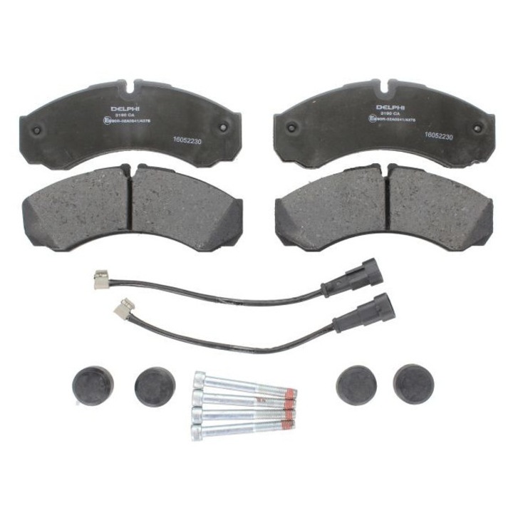 Placute Frana Spate Iveco Daily I Daily Ii Daily Iii Daily Iv Daily V Daily Vi 2.3d-electric 01.85- IVECO DAILY 1 1Set